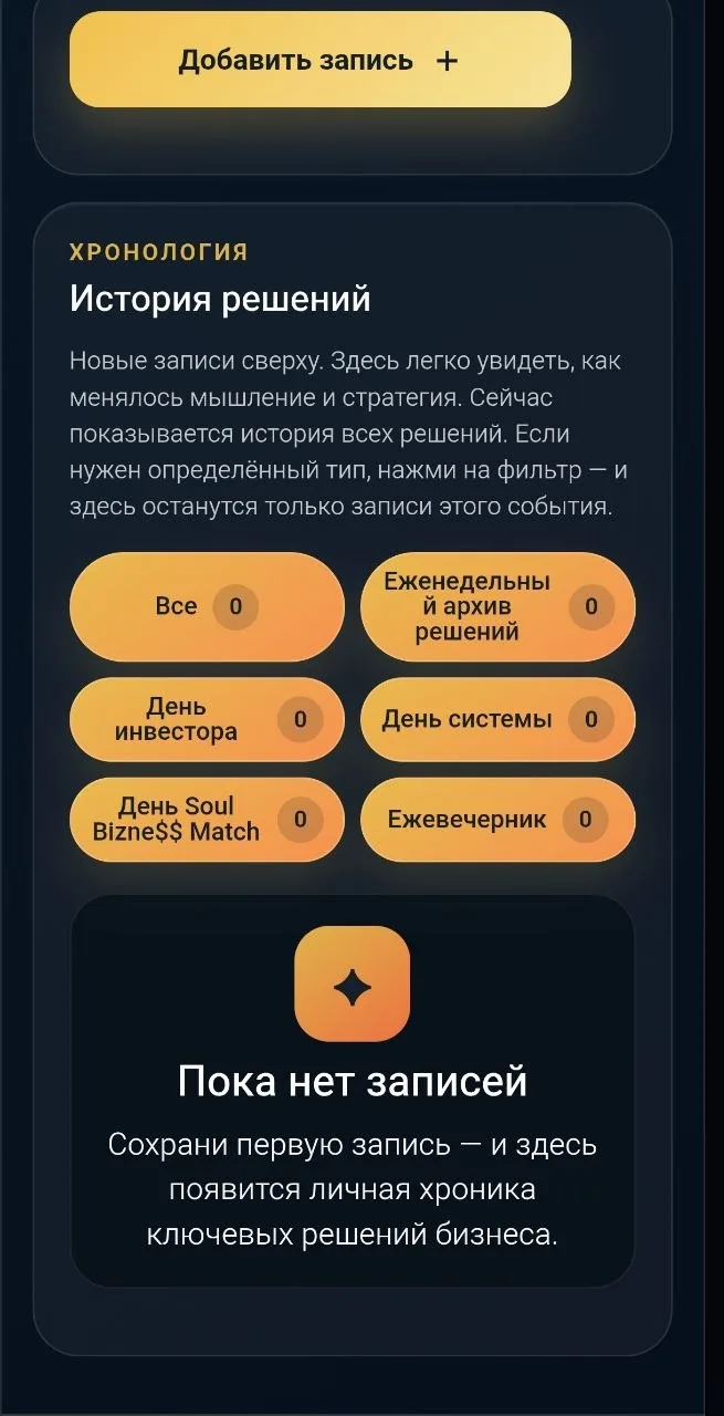 Телеграм-приложение для <em>предпринимателей</em> и их команд